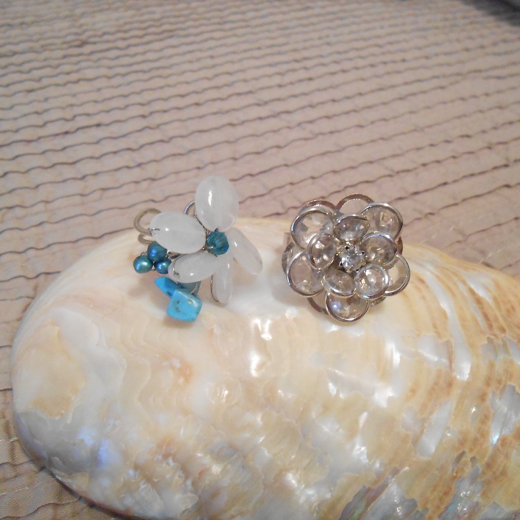 Pier 1 Flower Rings